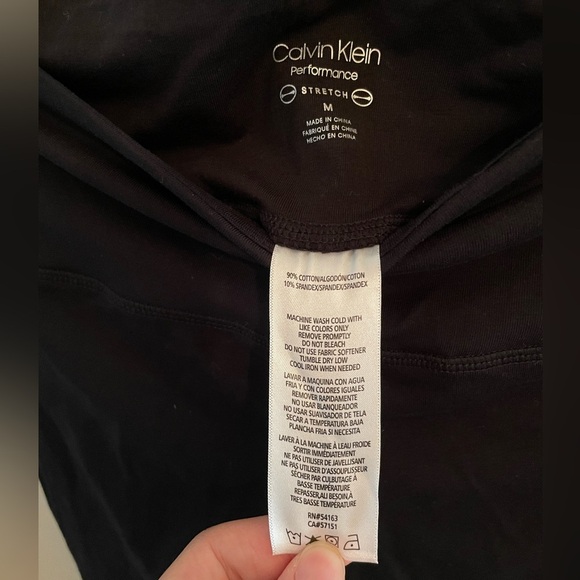 NWT Calvin Klein Leggings with cutouts - Picture 3 of 5